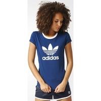 adidas BK2095 T-shirt Women women\'s T shirt in blue