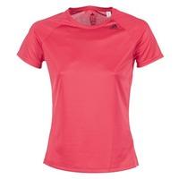 adidas D2M TEE LOSE women\'s T shirt in red