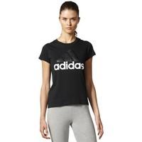 adidas Essentials Linear Tee women\'s T shirt in multicolour