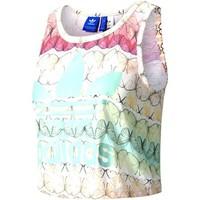 adidas bj9030 canotta women bianco womens vest top in white