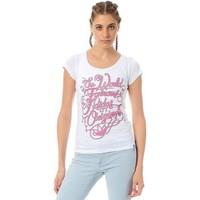 adidas Originals Calligraphy G T women\'s T shirt in white