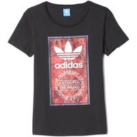 adidas AY6674 T-shirt Women women\'s T shirt in black