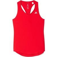 adidas AX7525 Canotta Women Red women\'s Vest top in red