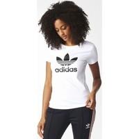 adidas BR8054 T-shirt Women women\'s T shirt in white