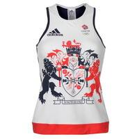 adidas Team GB Stella McCartney Tennis Vest Ladies