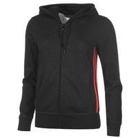 adidas essentials 3 stripe hoody ladies