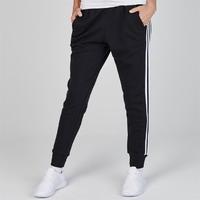 adidas essentials 3 stripes closed hem sweatpants ladies