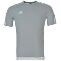 adidas 3 stripe estro t shirt mens