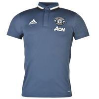 adidas Manchester United Training Polo Shirt Mens