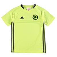 adidas chelsea fc training jersey junior boys