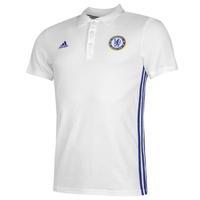 adidas Chelsea Football Club Polo Shirt Mens