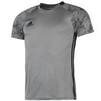 adidas climacool football t shirt mens