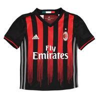 adidas AC Milan Home Shirt 2016 2017 Junior