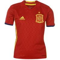 adidas Spain Home Shirt 2016 Junior
