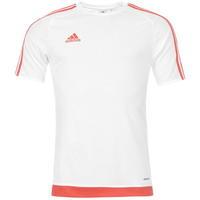 adidas 3 stripe estro t shirt mens