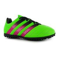 adidas Ace 16.3 Leather Childrens Asto Turf Trainers
