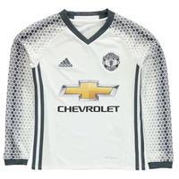 adidas Manchester United Long Sleeve Third Shirt 2016 2017 Junior