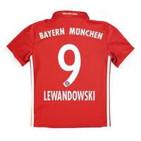 adidas bayern munich lewandowski home shirt 2016 2017 junior