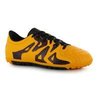 adidas X 15.3 Leather Childrens Astro Turf Trainers