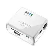 ADATA DashDrive Air AV200 Wireless Access Point with Memory Card and USB Reader