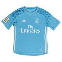 adidas Real Madrid Home Goal Keeper Shirt 2016 2017 Junior