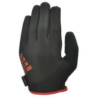 adidas Essential Full Finger Gloves - Black/Red, L