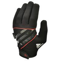 adidas performance full finger gloves blackorangewhite s