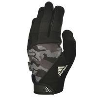 adidas Performance Full Finger Gloves - Black/Camo/White, M