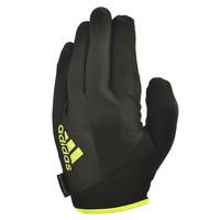 adidas Essential Full Finger Gloves - Black/Yellow, S