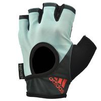 adidas Half Finger Ladies Fitness Gloves - Mint, M