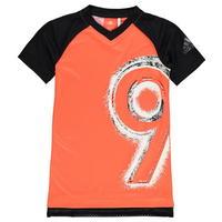 adidas UFB 9 T Shirt Junior Boys