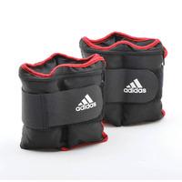 Adidas Adjustable Ankle Wrist Weights - 2 x 1kg