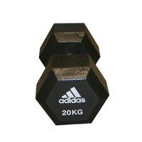 Adidas 20kg Hex Dumbbell