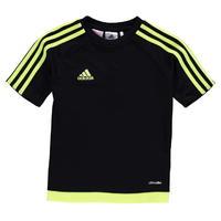 adidas 3 Stripe Estro T Shirt Ju...