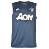 adidas Manchester United FC Sleeveless Jersey Mens