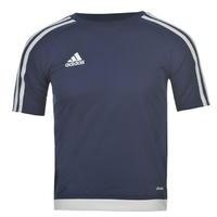 adidas 3 Stripe Estro T Shirt Ju...