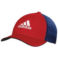 Adidas 2017 Lightweight Climacool FLEXFIT Cap - Red/Slate