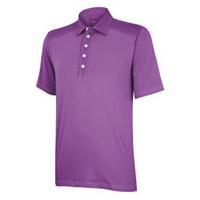 Adidas Climacool Microstripe Grape/Chrome Polo - L