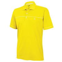 Adidas Climalite Viv Yellow/White Polo - L