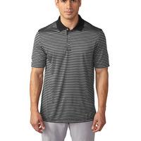 Adidas 2016 Tournament 3-Colour Stripe Polo - Black/Vista Grey