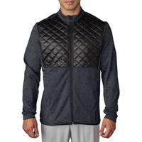 Adidas 2016 Climaheat Prime Quilted Jacket - Dark Grey Heather/Black