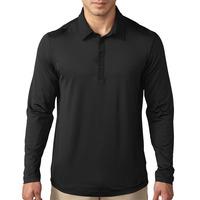 Adidas 2016 Climacool UPF Long Sleeve Polo - Black