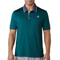 Adidas 2017 Climacool Performance Polo - Rich Green/Dark Slate