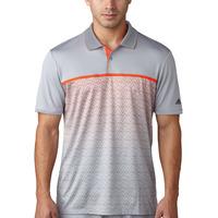 Adidas 2017 Climacool Gradient TriGeo Print Polo - Mid Grey