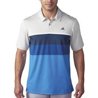 Adidas 2016 Climacool Engineered Stripes Polo - Stone/White