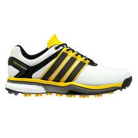 Adidas 2015 Adipower Boost Golf Shoe - White/Black/Yellow