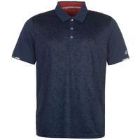 adidas Climachill 2D Camo Print Golf Polo Shirt Mens