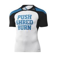 Adidas Techfit Cool Graphic Fitted Shirt