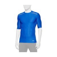 adidas techfit chill t shirt blue