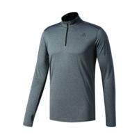 Adidas Response 1/2 Zip Long Sleeve Tee Men black